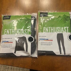 Women's Enthusiast Base Layer Set - Black